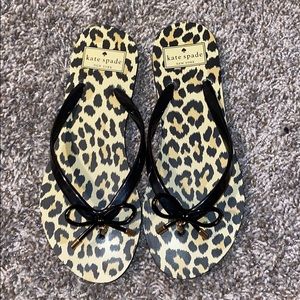 Kate Spade Cheetah FlipFlops